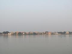 Belur Math main temple with surrounding gardens