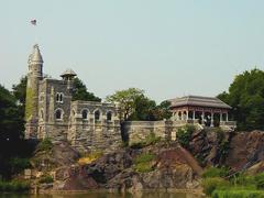 Belvedere Castle in Central Park on a sunny day