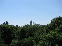 View from Belvedere Castle in Central Park, New York City