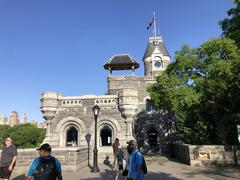 main tower of Belvedere Castle in Central Park