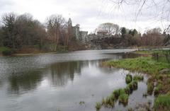 Belvedere Castle across the lake