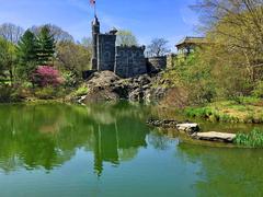 Belvedere Castle and Turtle Pond in Central Park, New York