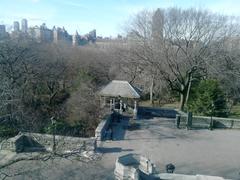 Belvedere Castle exterior in winter