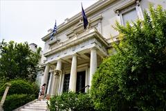 Benaki Museum exterior in Athens