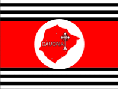 Flag of Caucaia, Ceará, Brazil