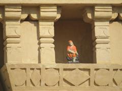 Panoramic view of Dwarka cityscape and temples