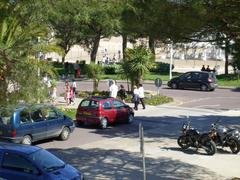 Panoramic view of the seafront in Royan, France