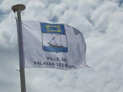 Flag of Palavas-les-Flots, France