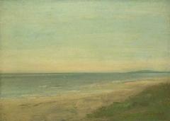 The Sea near Palavas by Gustave Courbet