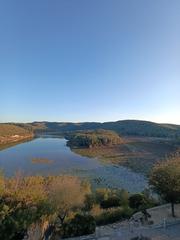 Pantà del Foix during the drought in Catalonia, February 2024