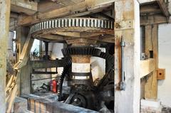 Sarehole Mill pit wheel and wallower