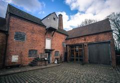 Sarehole Mill courtyard Birmingham UK