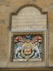 Coat of Arms within the Bodleian library