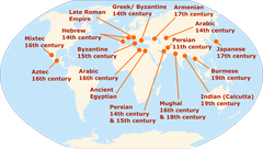 Geographic distribution of content from Bodleian Libraries