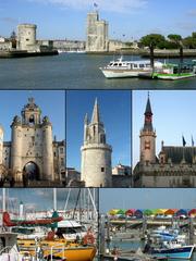 La Rochelle cityscape montage