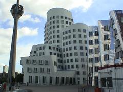 Düsseldorf Medienhafen in September 2003