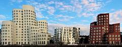 Gehry buildings in the Media Harbor, Düsseldorf