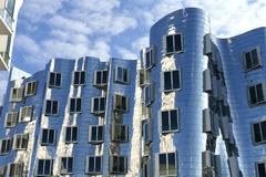 Gehry Building B in Neuer Zollhof Düsseldorf