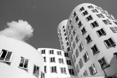 Düsseldorf Neuer Zollhof Gehry buildings