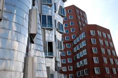 Neuer Zollhof buildings in Düsseldorf