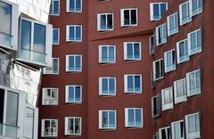 Düsseldorf Neuer Zollhof with Gehry Buildings