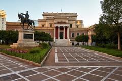 The Old Parliament House in Athens from Stadiou Street