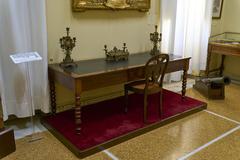 The desk of Charilaos Trikoupis at the National Historical Museum of Athens