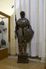 16th century Venetian suit of armour replica at National Historical Museum of Athens