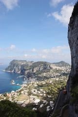 Capri view North from the Phoenician Steps