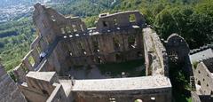 Hohenbaden Castle Ruins in Baden-Baden