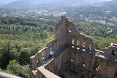 Old Castle Hohenbaden in Baden-Baden during 2007