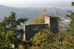 Old Castle Hohenbaden in Baden-Baden with its historical architecture and scenic surroundings