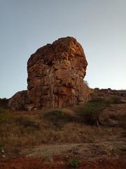 Mound in Badami town