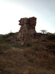 Badami town landscape