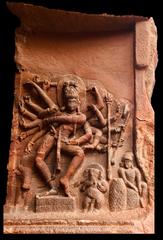 6th century Nataraja relief at the Badami Cave temples