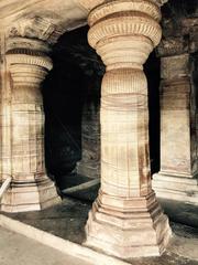 Badami ancient relief beam