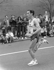 Boston Marathon runner from the 1980s