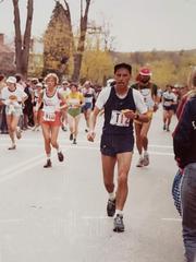 Boston Marathon runner Ruben Guevara