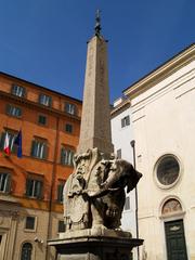 Elephant and Obelisk by Bernini at Santa Maria sopra Minerva in Rome