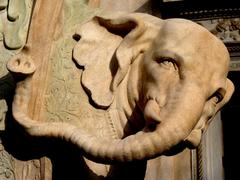 Bernini's Elephant sculpture on Piazza della Minerva in Rome