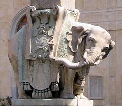 Bernini's Elephant in Rome