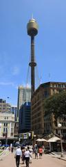 Sydney Tower with AMP Centerpoint in Sydney, Australia