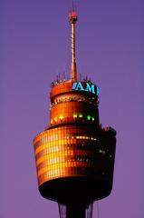 Centrepoint tower at sunset