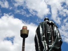 Statue of Prince Albert with Sydney Eye in Sydney, Australia