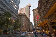 Sydney skyline including the Sydney Opera House and Harbour Bridge