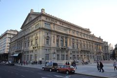 Exterior view of Teatro Colón in Buenos Aires