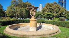 French Fountain in Carlton Gardens