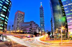 Taipei 101 and Taipei World Trade Center