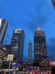 Taipei 101 viewed from Taipei City Hall Station