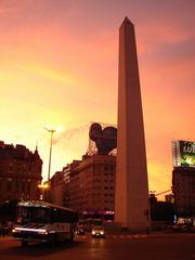 Buenos Aires cityscape with the Obelisk